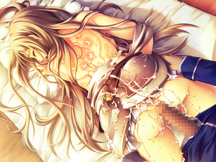 【ぶっかけ】二次美少女の顔や身体を欲望で汚しちゃう！精子ぶっかけエロ画像 その11【2次元】