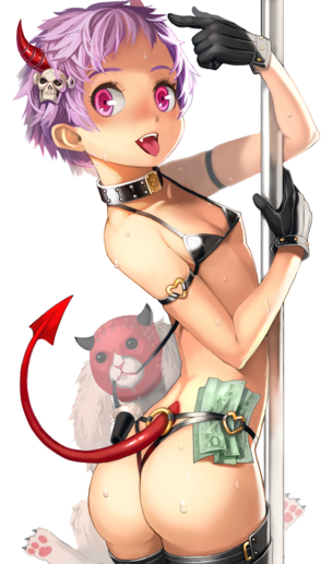 【アニメキャラ素材】アニメキャラのPNG背景透過エロ画像 その143