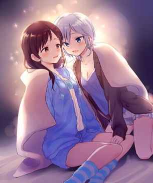 【百合.エロ画像】女の子が愛し合う百合カップルのイチャラブ百合画像♥【二次.画像】