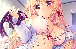 スイッチ版『大図書館の羊飼い』店舗特典にエロい女の子の下着姿や全裸などエロイラスト