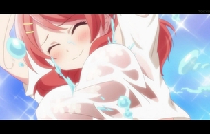 アニメ『立花館To Lieあんぐる』6話で女の子たちのエロい下着が見える濡れ透けシーン！