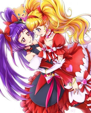 【魔法つかいプリキュア】キュアミラクル・キュアマジカル二人の百合エロ画像・萌画像 その4