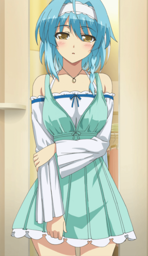 【新妹魔王の契約者】（しんまいまおうのテスタメント）野中柚希（のなかゆき）の剥ぎコラやエロ画像