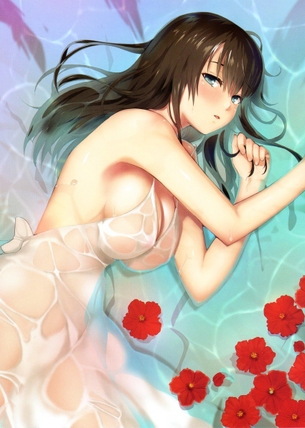 【2次】ぷにぷにしてそうな美少女の横乳二次エロ画像 その8【横乳】