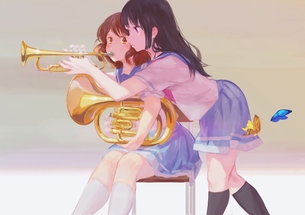 【2次】「響け！ユーフォニアム」に出てくる女の子の二次エロ画像【響け！ユーフォニアム】