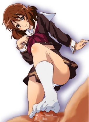 【響け！ユーフォニアム】のふとももが美しい剥ぎコラ画像と厳選エロ画像 第6弾