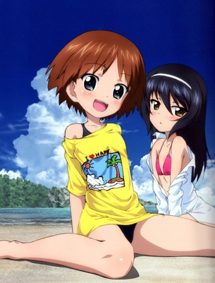 【ガールズ&パンツァー】冷泉麻子（れいぜいまこ）ちゃんのエロ画像や剥ぎコラ その2