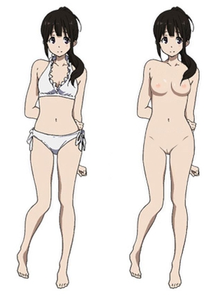 【氷菓（ひょうか）】千反田える（ちたんだえる）ちゃんなどのエロ画像 その3