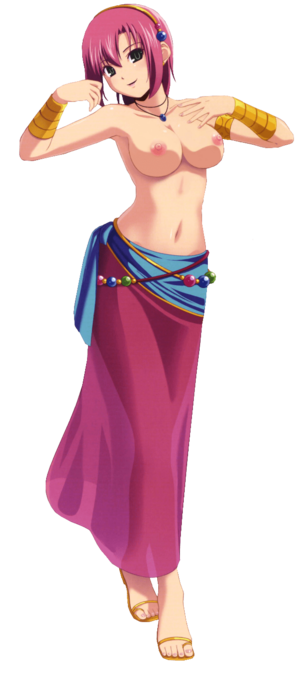 【アニメキャラ素材】アニメキャラの全裸PNG透過画像 その24