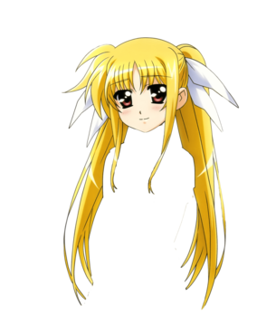 【自作エロコラ】リリカルなのはのフェイトちゃんのエロコラと顔素材