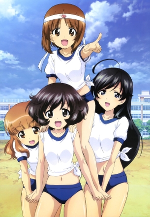 【ガールズ&パンツァー】あんこうチームの萌画像と剥ぎコラ その2
