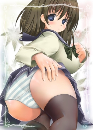【2次元】頬擦りしたい肉付きのイイ太もも画像 その25