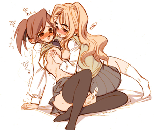 【百合】女の子同士でイチャイチャしちゃってるレズエロ画像 その6【2次元】