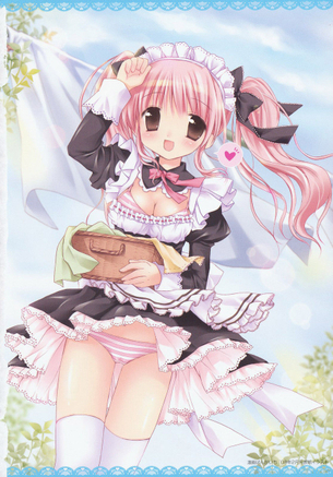 【メイド】お帰りなさいませご主人様!メイドさんのご奉仕エロ画像 その10【2次元】