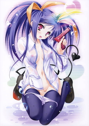 濡れ透けの二次エロ画像で抜きたい！