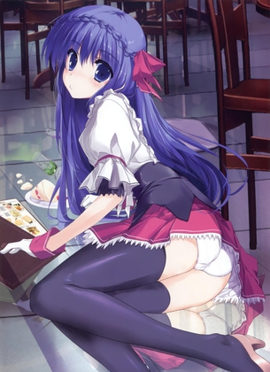 むしゃぶりつきたくなる太ももを持った女の子の二次エロ画像wwwwその2
