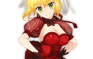 『フェイト』「AnimeJapan 2018」にセイバーやネロ、桜のエロいドレス衣装のイラスト！