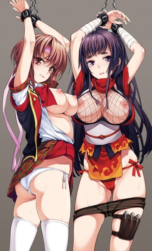 【2次】拘束されて動けなくなっちゃってる女の子の二次エロ画像 その3【拘束・束縛】