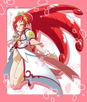 【ドキドキプリキュア】キュアエースこと円亜久里ちゃんのエロ画像 その1