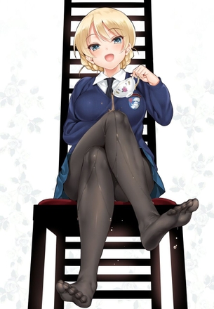 【2次】ご褒美に踏んでほしい美脚っ娘の二次エロ画像 その2【美脚】