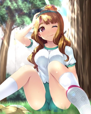 【2次】体操服姿の可愛い女の子の二次エロ画像 その9【体操服】