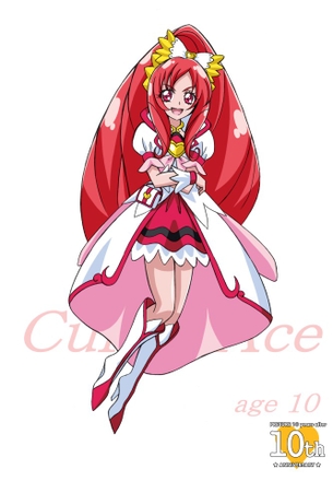 【ドキドキプリキュア】キュアエースこと円亜久里ちゃんのエロ画像 その2