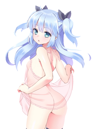 【アニメキャラ素材】アニメキャラの全裸PNG透過画像 その17