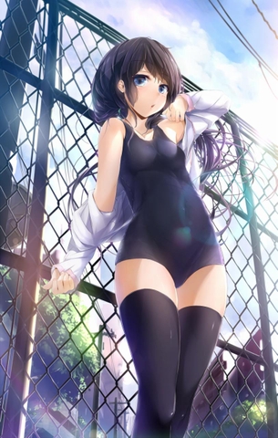 【スク水】 スク水画像となると、モデルの年齢が下がってしまうのは仕方ないよね♪(3) 【2次・zip】