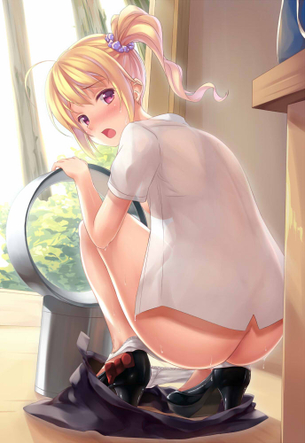 【二次元】下半身丸出しの女の子の画像【36枚】
