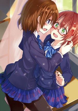 【百合】女の子同士でイチャイチャしちゃってるレズエロ画像 その15【2次元】