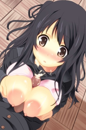 【パイズリ】女の子のおっぱいがやわらかくて射精しちゃうエロ画像 その26【2次元】