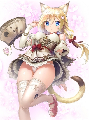 二次 マンスジが確認できるパンチラ画像まとめ