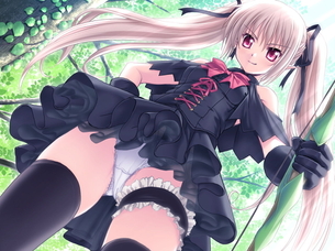 【ぱんつ】しましま？白？いや黒かなww美少女達のぱんつ画像 その11【2次元】