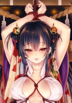 二次 縄でギチギチ縛られてる緊縛エロ画像 その3