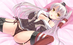 【足フェチ集合】ガーターベルトの女の子たちの画像を貼っちゃうよ！ その3【2次元】