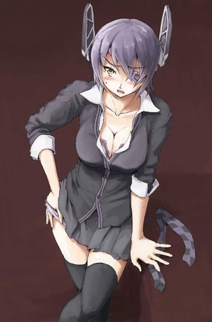 【足組み】むちむち太ももで足を組んでる娘の二次エロ画像♥【太もも】 その2