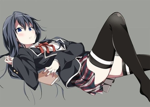 【ニーソ・H画像】オーバーニーソックスやサイハイソックスを着用した美女の太もものエロさ♥（エロ画像）【二次エロ.cos】その4
