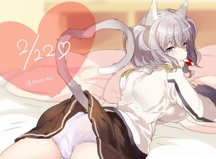 【お尻】寝バックしたいうつ伏せ女子の二次エロ画像♥ その1