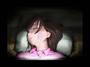 コンドームの萌えイラスト