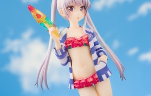 『NEW GAME!』涼風青葉のエッチな身体でエロい水着姿のエロいフィギュア！