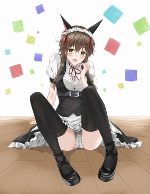 【二次・ZIP】おパンツさん見えてるパンチラ娘の二次画像
