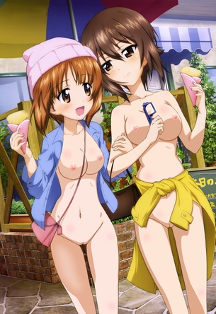 ガールズ＆パンツァー（ガルパン）の公式イラストの剥ぎコラ（元絵あり）part2