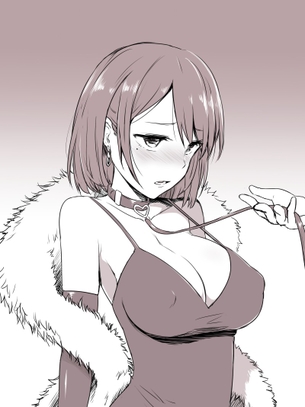 【2次】 首輪 に繋がれちゃってる女の子の二次エロ画像 その16【首輪】
