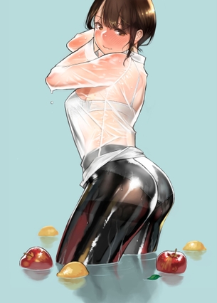 【2次】 ストッキング やタイツを穿いた美少女二次エロ画像 その3【ストッキング】