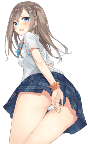 【アニメキャラ素材】アニメキャラのPNG背景透過エロ画像 その124