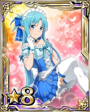 【ソードアート・オンライン】アスナこと結城明日奈ちゃんのエロ画像 その7 カード型萌え画像まとめ