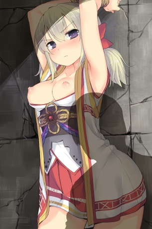【2次】拘束されて動けなくなっちゃってる女の子の二次エロ画像 その13【拘束・束縛】