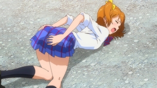 【剥ぎコラ作成方法】【自作剥ぎコラ】ラブライブ！高坂穂乃果ちゃんの剥ぎコラとエロコラ
