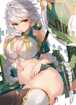【2次】むっちりしたエッチな体の女の子の二次エロ画像 その17【むっちり】