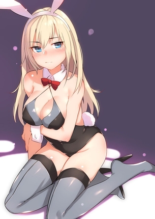 【2次】セクシーなバニーガール姿の美少女二次エロ画像【バニーガール】